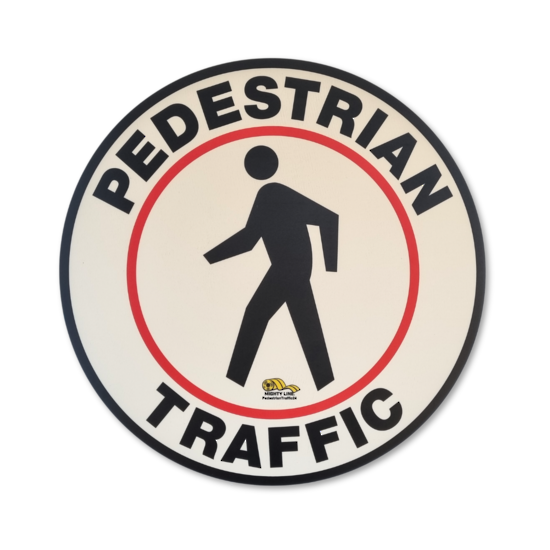 MightyLine Floor Sign - Pedestrian Traffic